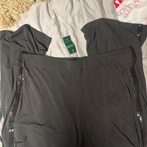 Ralph Lauren Black Dress Pants with Sequin Detail